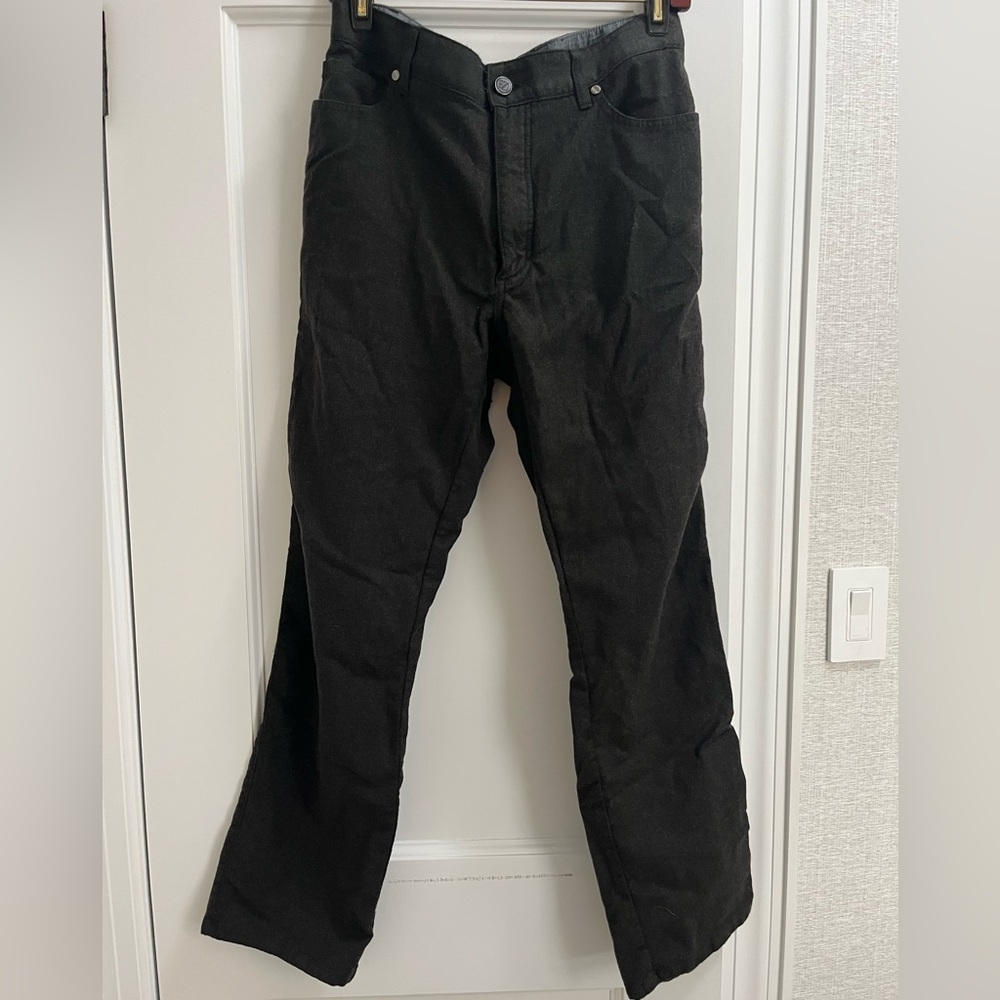 Men's Brown Zegna wool pants